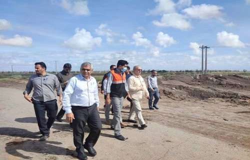 بازدید میدانی استاندار کرمان از راه های جنوب کرمان